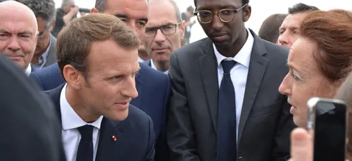 Emmanuel Macron en Bretagne début avril