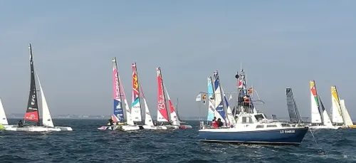 Des régatiers gâtées au Spi Ouest-France / Destination Morbihan