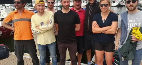 Au Spi, "Grain de folie 6" de Perros-Guirec bloqué dans le petit temps