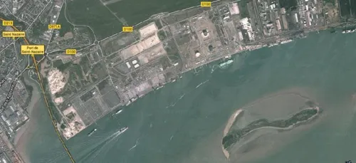 La qualité de l'air au dessus de l'estuaire de la Loire et de la...