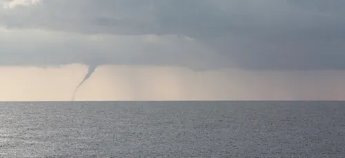 Phénomène météo impressionnant sur l'île d'Hoedic