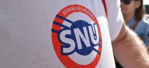 Les jeunes volontaires du premier “Service National Universel”...