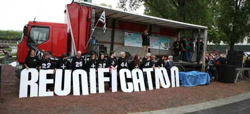 Mobilisation des militants d'une Bretagne à 5