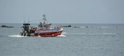 Naufrage d'un bateau de pêche en baie de Saint-Brieuc