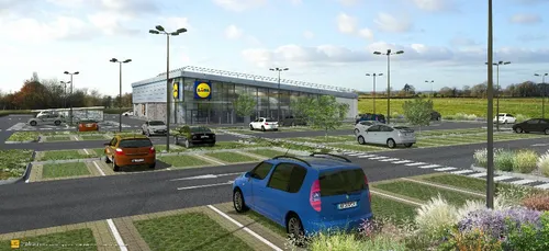 LIDL France présente son nouveau concept de supermarché à Ploërmel