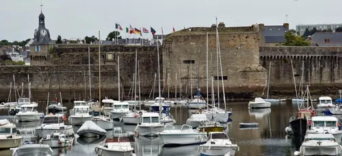 Concours de peinture pour les filets bleus de Concarneau