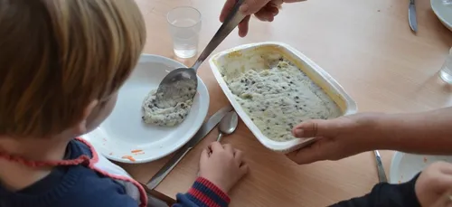 Des plats végétariens à l'école