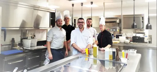 Menu de fête une étoile avec le chef Anthony Jehanno