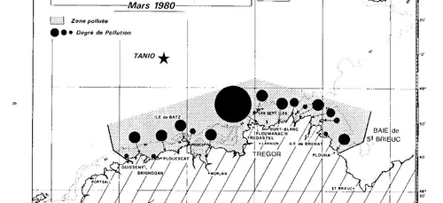 40 ans son naufrage, le mazout du pétrolier Tanio refait-il surface?