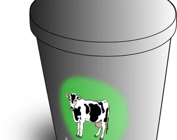 A la Forêt-Fouesnant, dans le Finistère, les pots de yaourt...