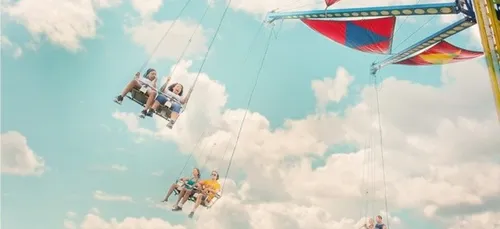 Feu d'artifice pour la fête foraine de Lorient ( 56 )