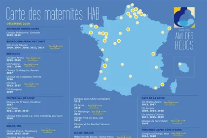 L'hôpital de Saint-Brieuc confirmé "Ami des bébés"