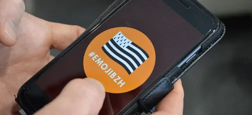 Objectif atteint pour les promoteurs d'un émoji drapeau breton