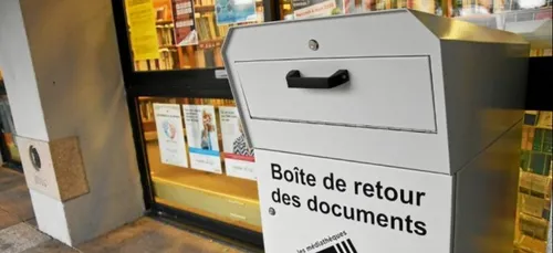 Une boîte de retour permanent à la médiathèque de Concarneau
