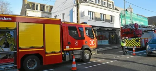 Début d'incendie dans le laboratoire de la boucherie Millour à Quimper