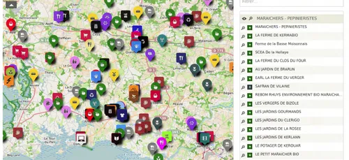 Producteurs locaux : une carte interactive en ligne
