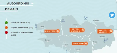 Qualité de l'air en Bretagne : une situation paradoxale