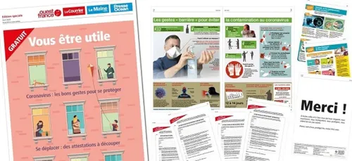 CORONAVIRUS : UNE EDITION SPECIALE GRATUITE DISTRIBUEE PAR LES...