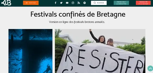 Les festivals confinés de Bretagne sont à retrouver sur Kub