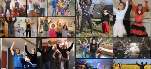 "La danse du confinement" : 3 frères font danser les familles dans...