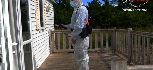 Armorique Multiservices désinfecte les mobil homes