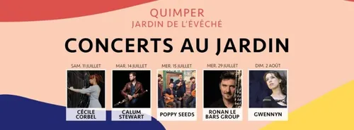 Concerts au jardin à Quimper
