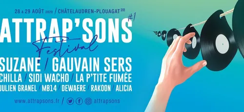 Festival "ATTRAP'SONS", les 28 & 29 août à Châtelaudren-Plouagat