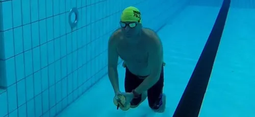 Le Breton Pascal Mazé tente un nouveau record d'apnée