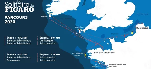 Inauguration du village de la Solitaire du Figaro à...