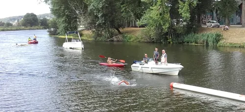 Redon accueillait ce WE la Coupe de France de natation en eau libre