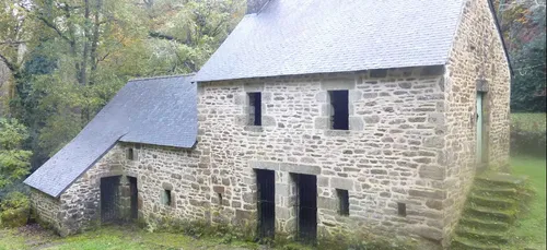 Inauguration du moulin de Rossulien restauré à Plomelin (29) .
