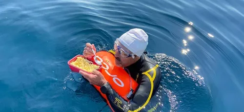 Nouvel exploit pour le nageur Stéphane Krause.