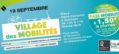 La semaine de la mobilité à Quimper (29)