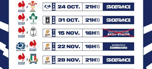 Rugby : France-Fidji à Vannes