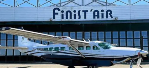 Nouvel avion pour la compagnie Finist'air.