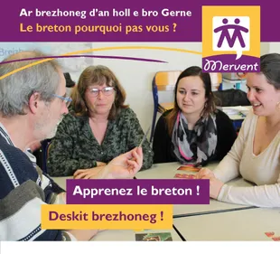 MERVENT PROPOSE UNE FORMATION EN LANGUE BRETONNE POUR LES DEBUTANTS
