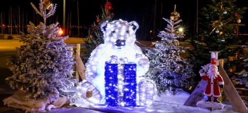 Défi illuminations à Monterblanc pour créer du lien...