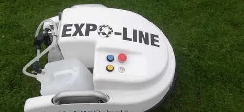 Un robot-traceur à Lanester.