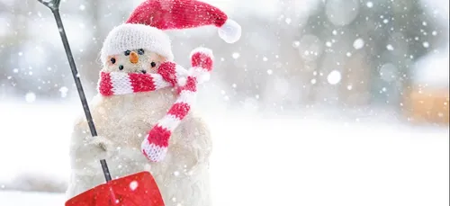 Le nord de la Bretagne sous la neige