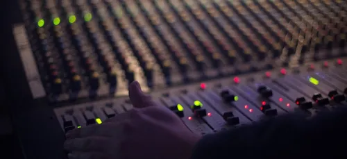 Le grand théâtre occupé par des intermittents du spectacle à Lorient.