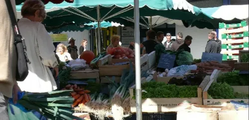 Retour du marché à St Nolff