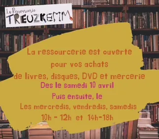 Le Printemps de la Récup' avec la recyclerie TREUZKEMM de Quimper