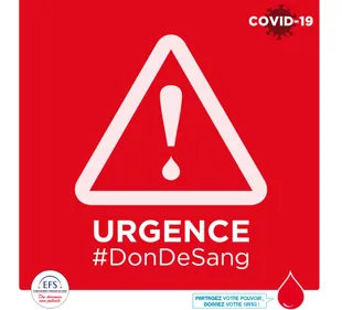 Le don de sang devient urgent !