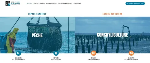 Une plateforme d'emploi dédiée aux métiers de la mer
