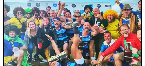 Rugby à 5 sur l'île de Houat