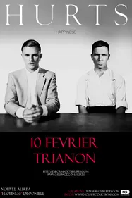 Hurts le 10 février au Trianon - concert reporté