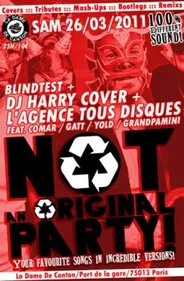 Not an original party le 26 mars à la Dame de Canton