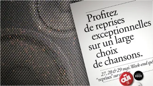Week-end spécial « reprises »