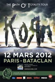 Korn au Bataclan le 12 mars - photos