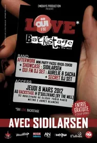 OÜI Love Backstage #4 le 8 mars